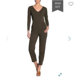 NEW Love...Ady Olive Long Sleeve Jumpsuit